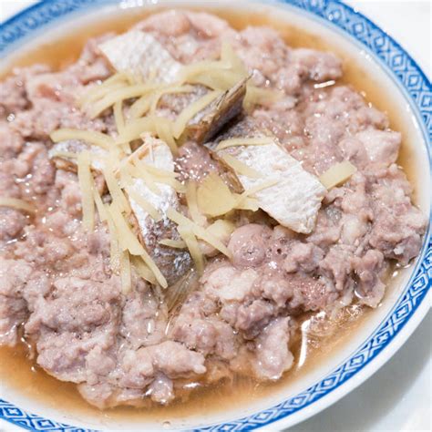 Steamed Minced Pork With Salted Fish 鹹魚蒸肉餅 Vancouver Food
