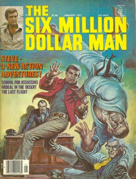 Six Million Dollar Man Magazine 4 Value Gocollect Six Million