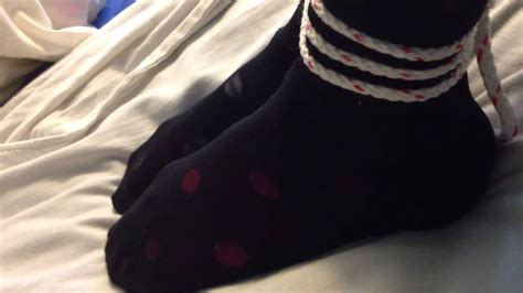 Feet Tied In Tights Youtube