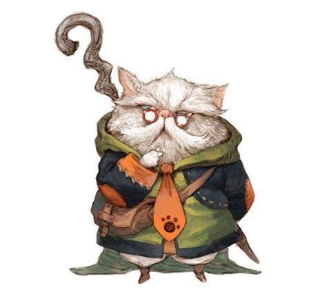 Cats As Dungeons And Dragons Characters Gallery Concept Art