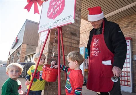 Opposite the starling mall je. Salvation Army Red Kettle Season is Here