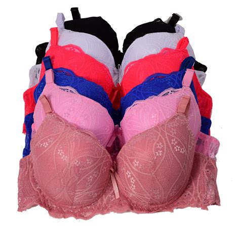 Women Bras 6 Pack Of Bra B Cup C Cup Size 40c F6667