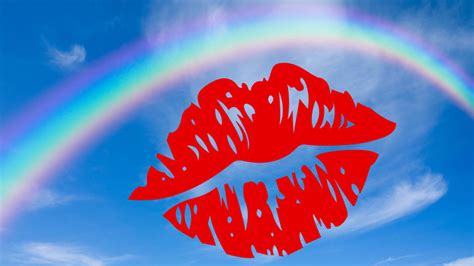 What Does Rainbow Kiss Mean On Tiktok The Viral Slang Term Explained