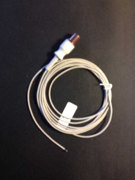 Paediatric Rectal Temperature Probe For Hp Philips10ft With 2 Pin Conn Diagnostic Ultrasound