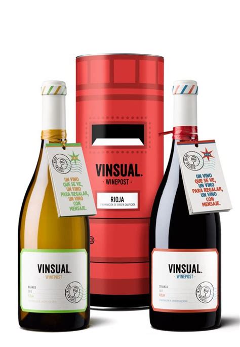 Vinsual — The Dieline Wine Bottle Packaging Wine Packaging Design