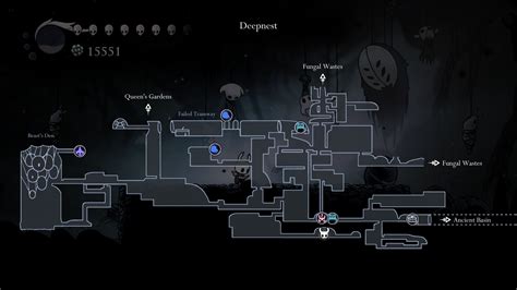 Hollow Knight All Dream Bosses Map Img Extra