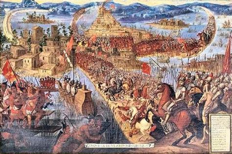 La Caída De Tenochtitlán Leamosdehistoria Proyecto Puente