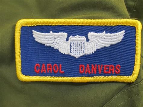 Carol Danvers Air Force Costume Carol Danvers Cosplay Flight Suit