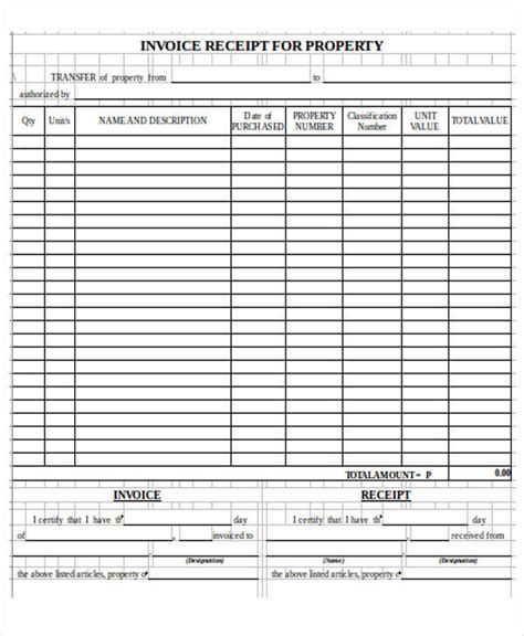 Free 36 Printable Receipt Forms In Pdf Ms Word