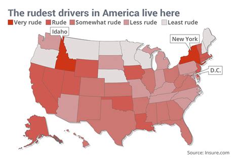 5 States With The Rudest Drivers In America Marketwatch
