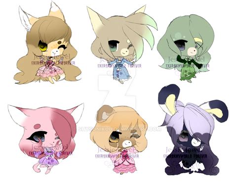 Chibi Adopt Girl Batch Paypal And Points Open By Xxdreamypastelsxx On