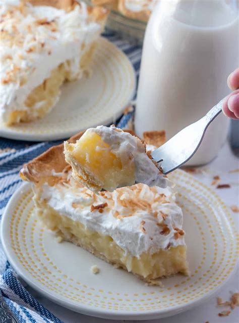 It's a no bake pie s. Coconut Cream Pie Recipe - Tornadough Alli | Recipe ...