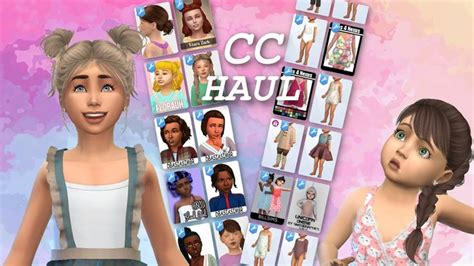 Childs Cc Haul My Favorite Sites The Sims 4 Youtube Sims 4