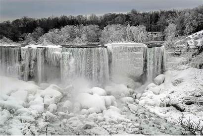 Niagara Falls Winter Frozen Canada Weather Wonderland