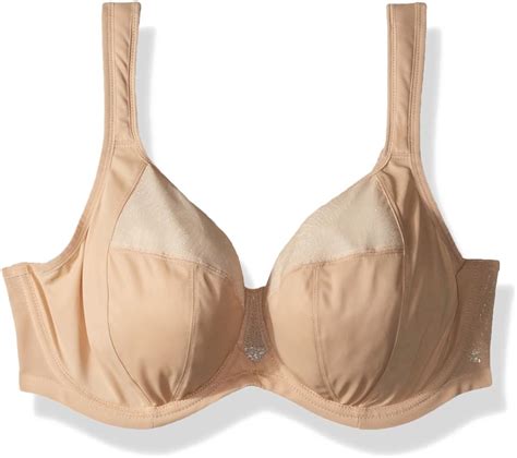 Goddess Womens Plus Size Heather Underwire Banded Bra With Stretch