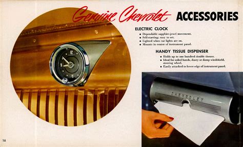 1952 Chevrolet Accessories 1952 Chevrolet Acc 15
