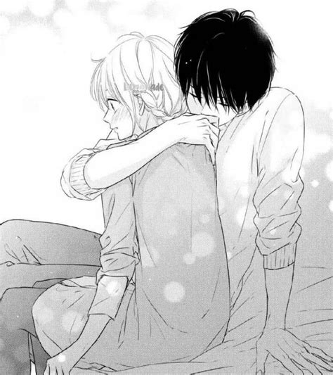 Harumatsubokura Manga Couple Shoujo Animeboy Hug Kiss Romance