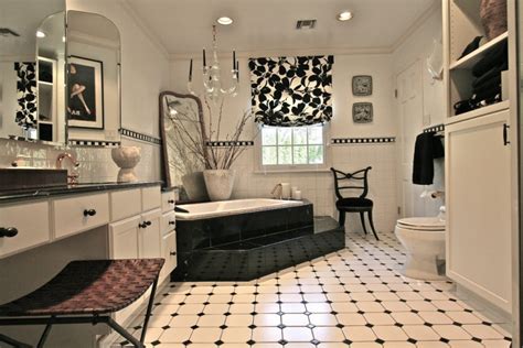 I really love hexagon floor tiles, they are just a classic design when they are in a black and white combo. 11+ Black And White Floor Designs, Plans, Flooring Ideas ...