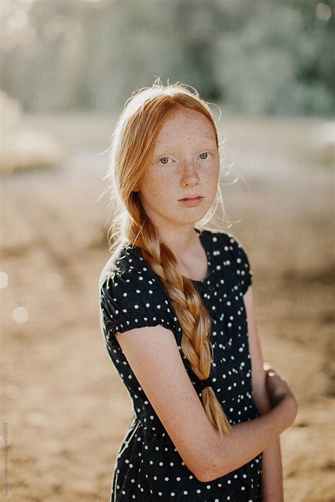 Portrait Of Redhead Girl By Stocksy Contributor Sidney Scheinberg Stocksy