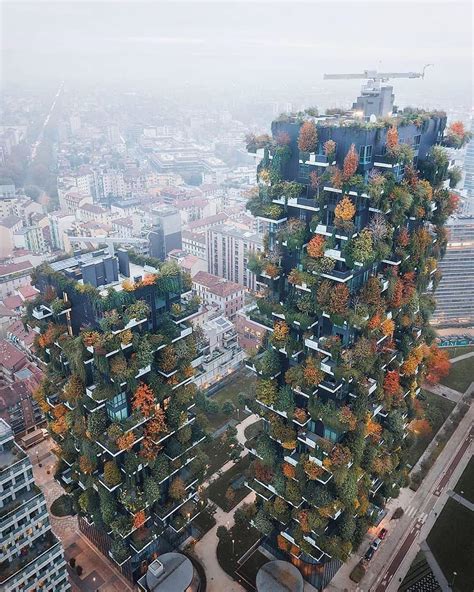 Vertical Forest Building Milan Italy