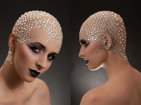 Jewels By Maliciousmakeup On Deviantart Bald Cap Bald Head Women
