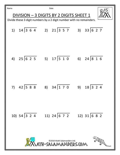 Free Printable Math Worksheets For 6th Grade Workssheet List