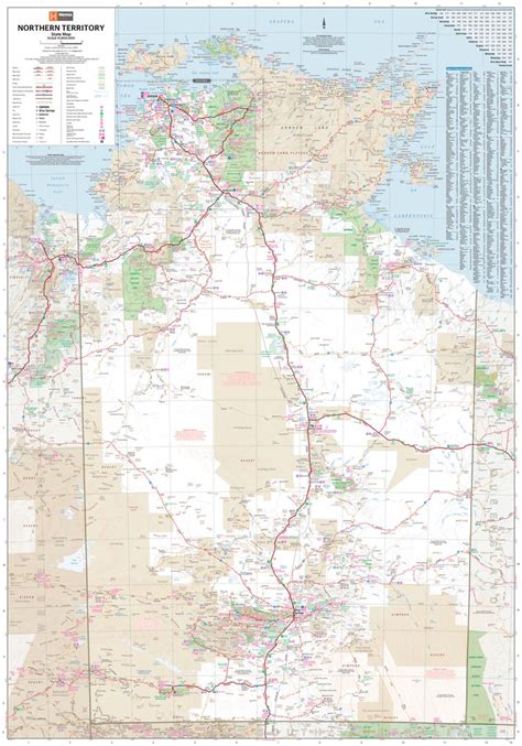 Hema Northern Territory State Map By Hema Maps Avenza Maps
