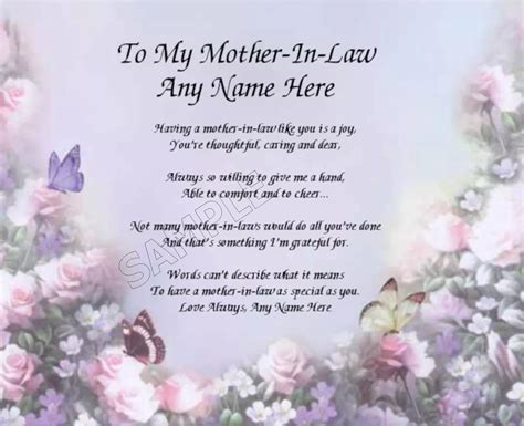 Happy Mothers Day To My Mother In Law In Heaven Poems Daile Dulcine