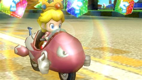 Mario Kart Wii Flower Cup Cc Baby Peach Gameplay Youtube
