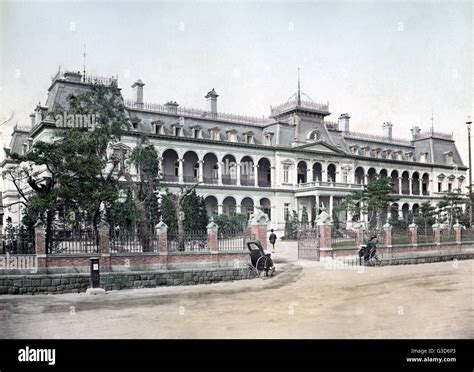 Imperial Hotel Tokyo Japan Circa 1890 Date Circa 1890 Stock Photo