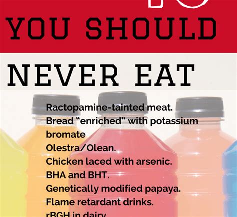 10 Foods You Should Never Eat Saving Dinner
