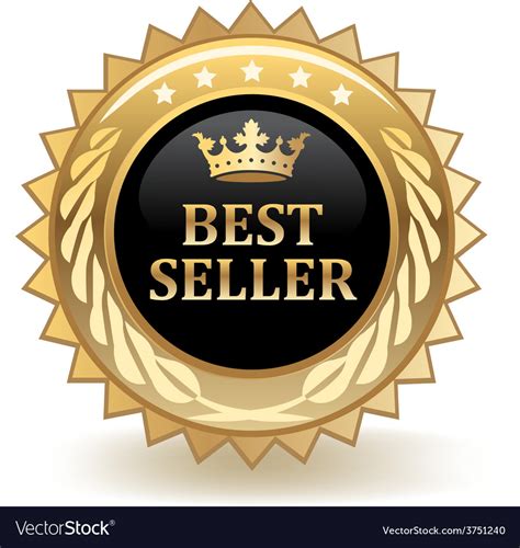 Best Seller Badge Royalty Free Vector Image Vectorstock