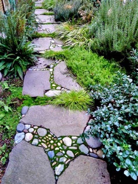 40 Brilliant Ideas For Stone Pathways In Your Garden Garden Walkway