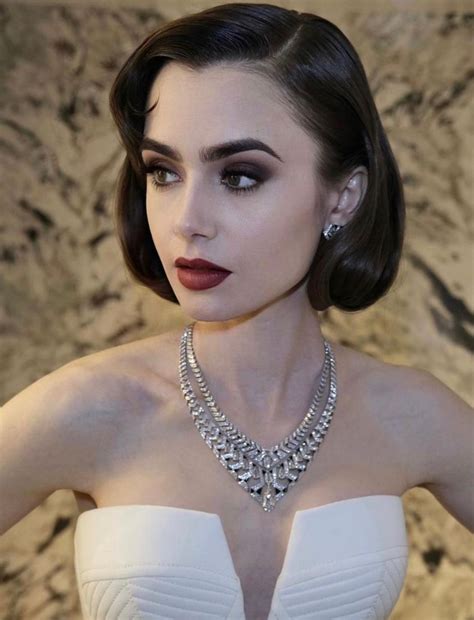Lilly Collins Makeup Lily Collins Audrey Hepburn Lily Collins Short