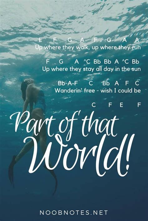 Part of your world — sophie evans. Part of Your World - The Little Mermaid (Disney | Easy ...