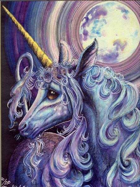 Unicorn 80s Style Poster Art Love Fantasy Art Unicorn Pictures