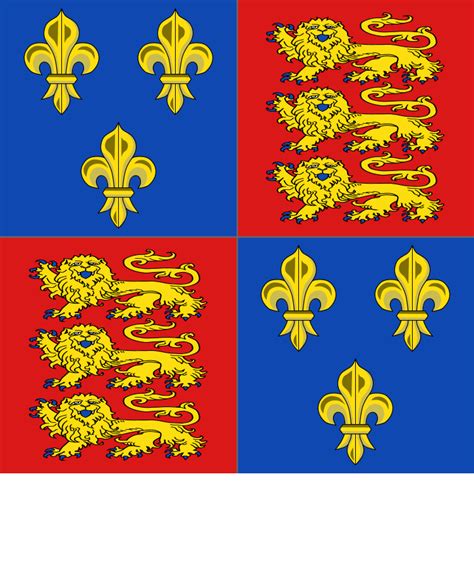 Banner Of Arms Of England 1399 1603 Drawshield