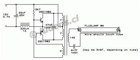 Wiring Diagram Of A Simple Fluorescent Light Wiring Diagram And