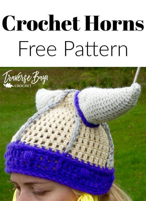 Crochet Horns Viking Hat Crochet Pattern Crochet Cozy