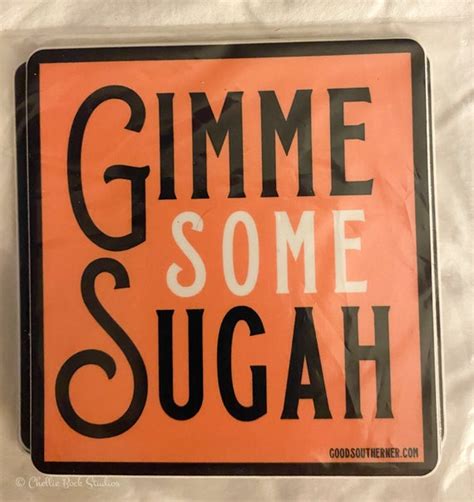 Gimme Some Sugar Vinyl Decal Sticker Free Shipping Rectangle Etsy
