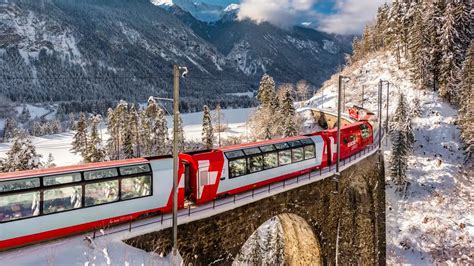 Glacier Express Uno De Los Mejores Trenes Para Recorrer Suiza Video