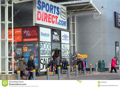 Sports Direct Retail Store Editorial Photography Image