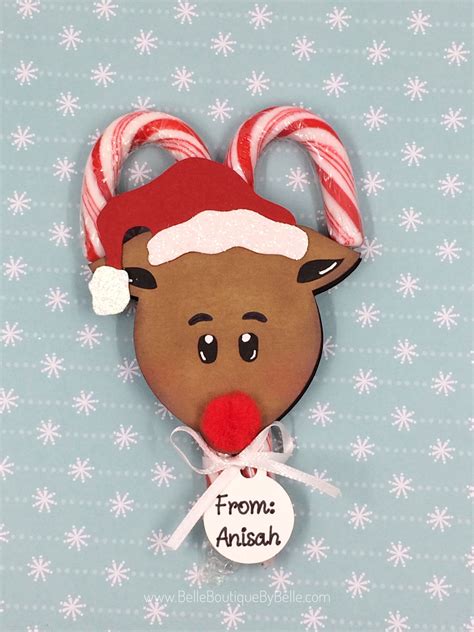 Personalized Candy Cane Favors | Holiday favors, Christmas party favors, Christmas favors