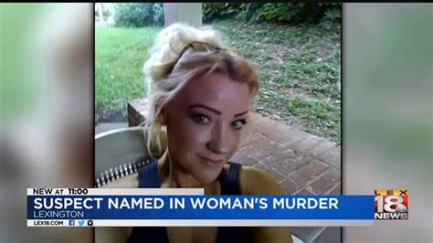 Suspect Named In Woman S Murder Youtube