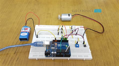 Controlling Speed And Direction Of Dc Motor Using Arduino Easy Projects