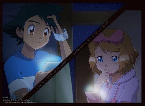 Amourshipping Serena I Miss You Ash Ash I Miss You Too Serena