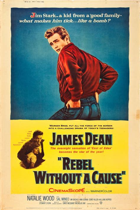 James Dean Movie Poster Print 5 1955 Rebel Without A Cause Art Posters Art