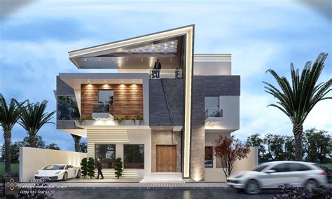 Villa Sail On Behance Modern Architecture Building Modern Exterior