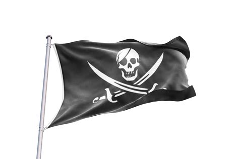 Bandera Pirata Del Perla Negra Isla Pirata