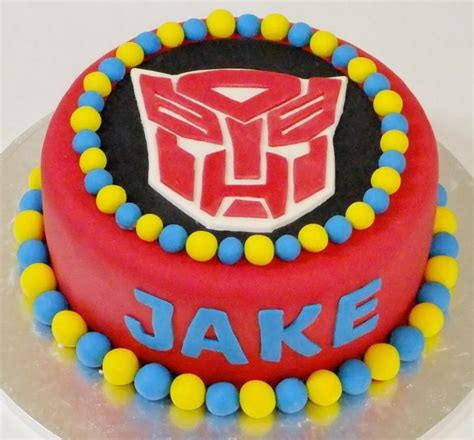 Transformer Birthday Cake Kidds Cakes And Bakery
